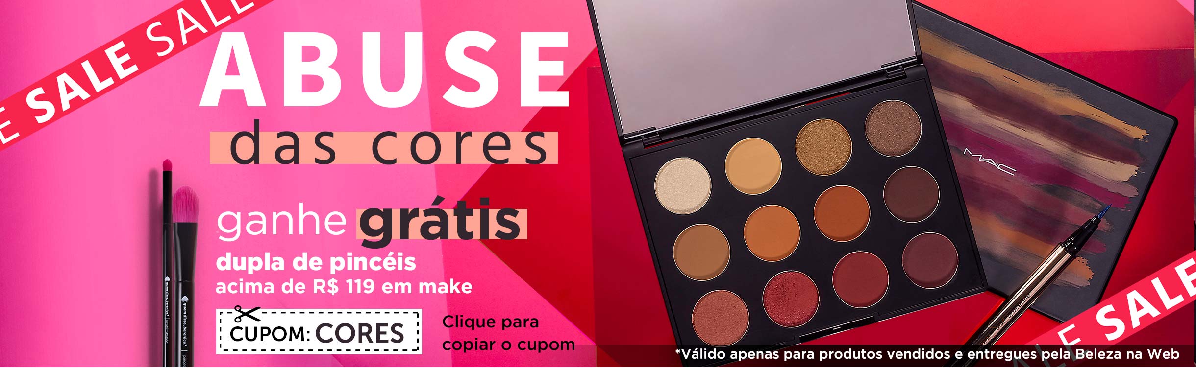 Cores para Experimentar e Ousar na Make