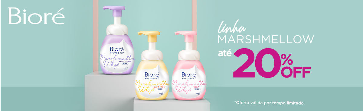Linha Marshmellow até 20% OFF