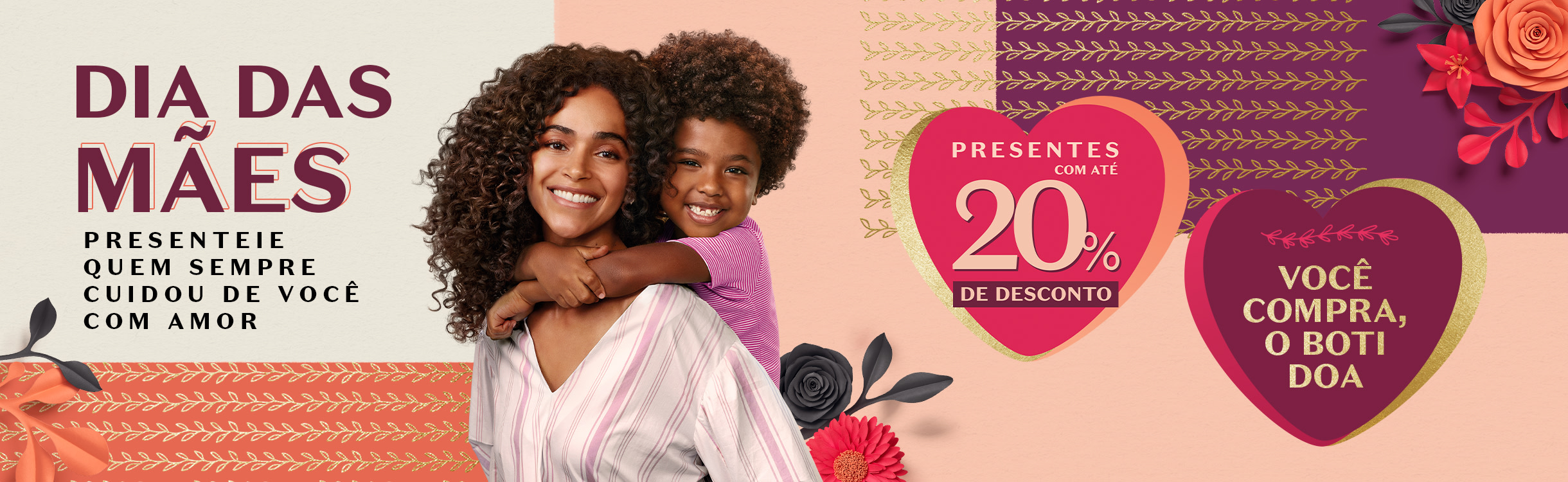 Dia das Mães: Presentes até R$99,90
