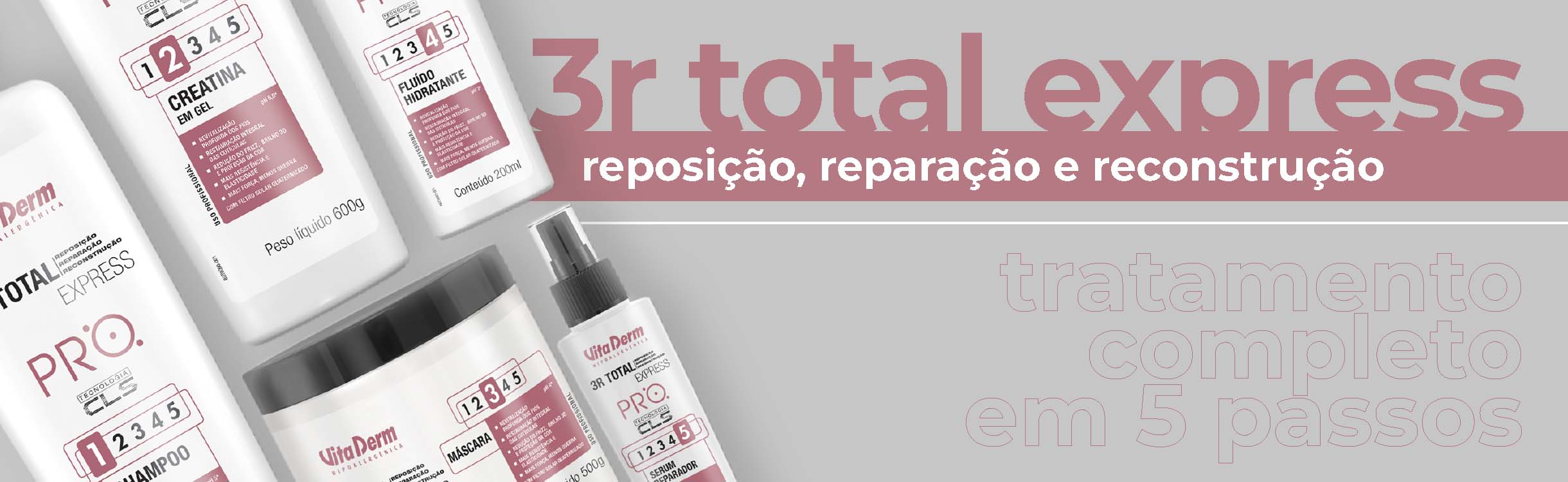 Vita Derm SOS Capilar 3R Total Express