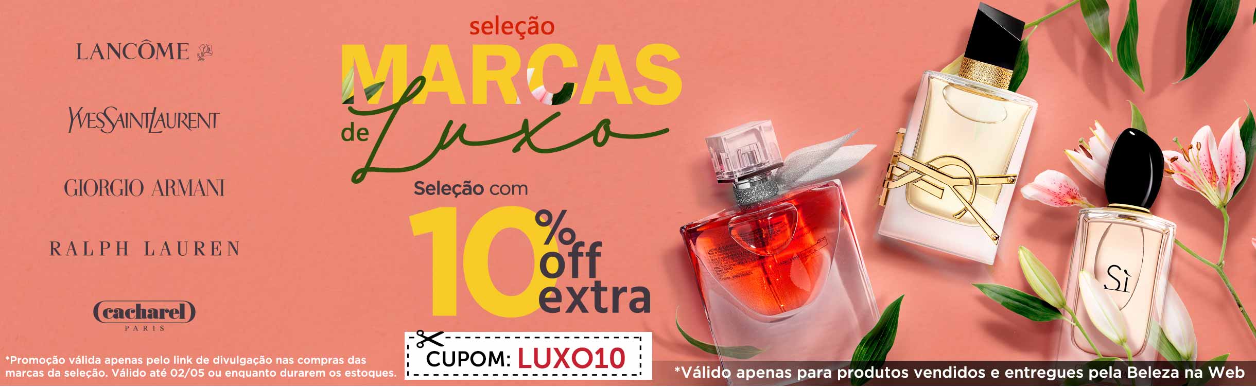 Marcas Mais Desejadas com 10% Extra