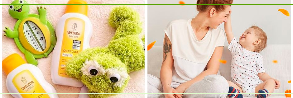 Kits Weleda de Tratamento para Mamãe e Bebê