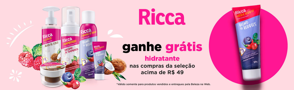Ritual de Skincare com Ricca