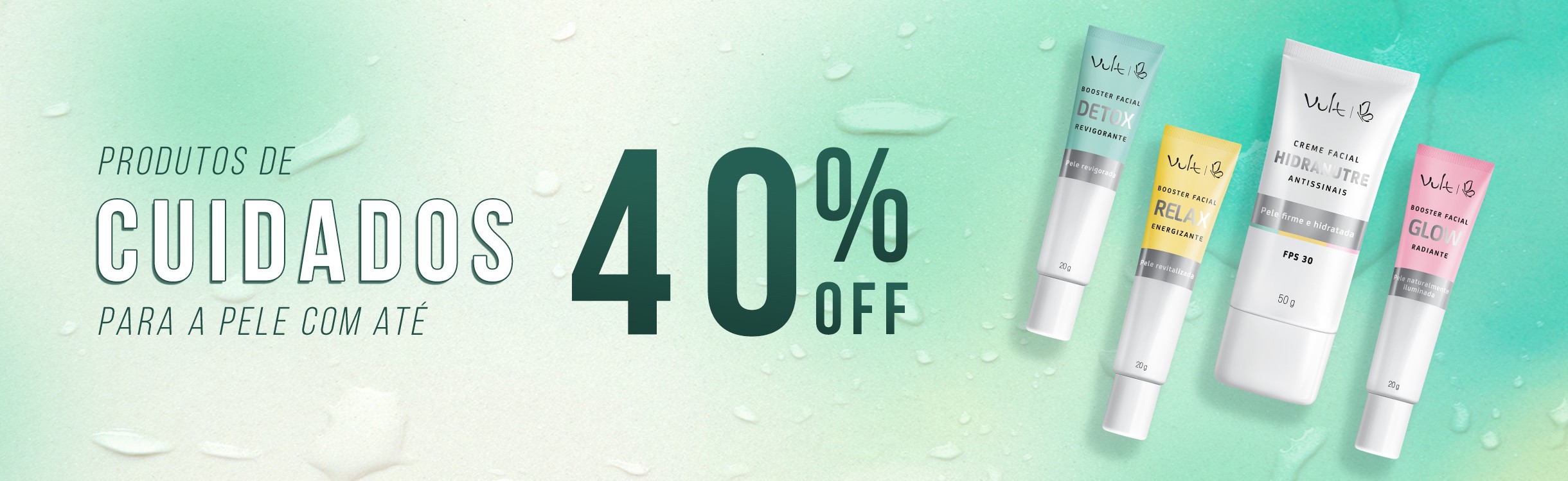 Cuidados com até 40%OFF