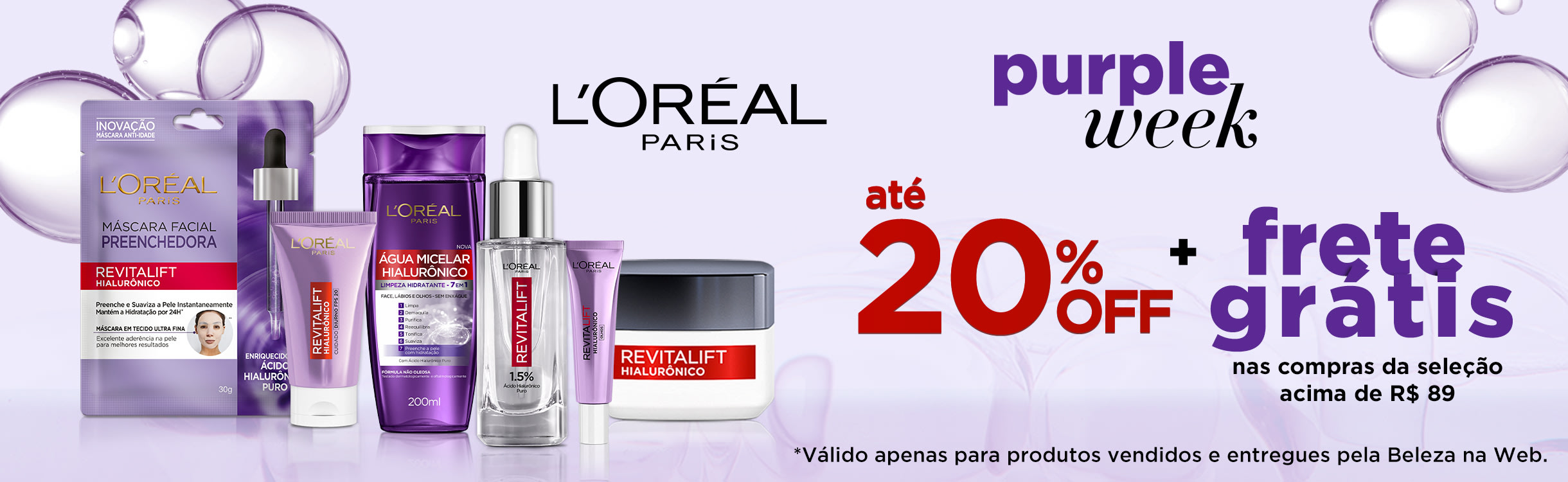 Purple Week | Até 20% OFF