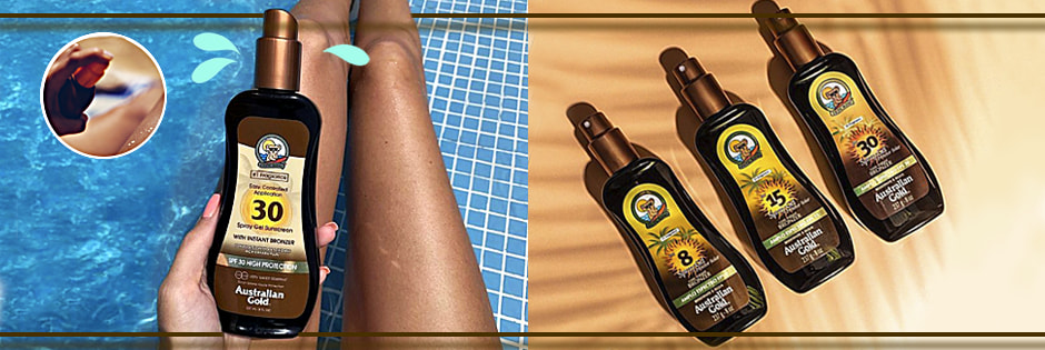 Protetor Solar e Bronzeamento Australian Gold