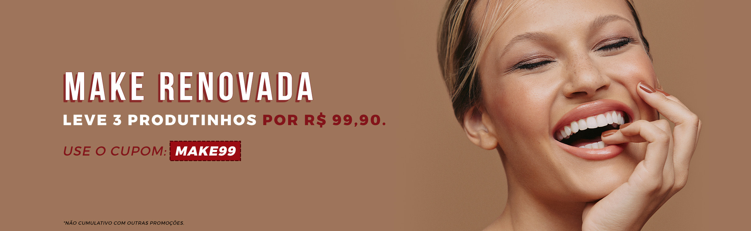 Leve 3 produtinhos por R$ 99,90