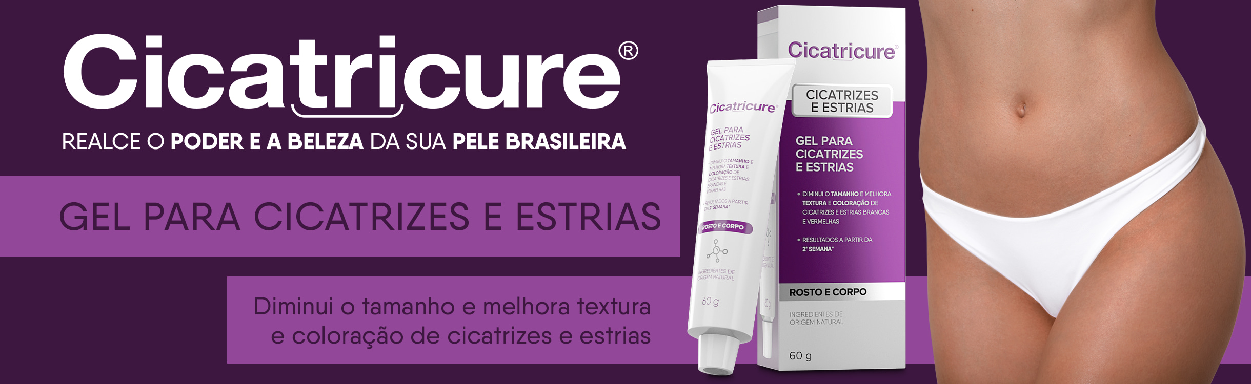 Tratamento Cicatricure para Estrias