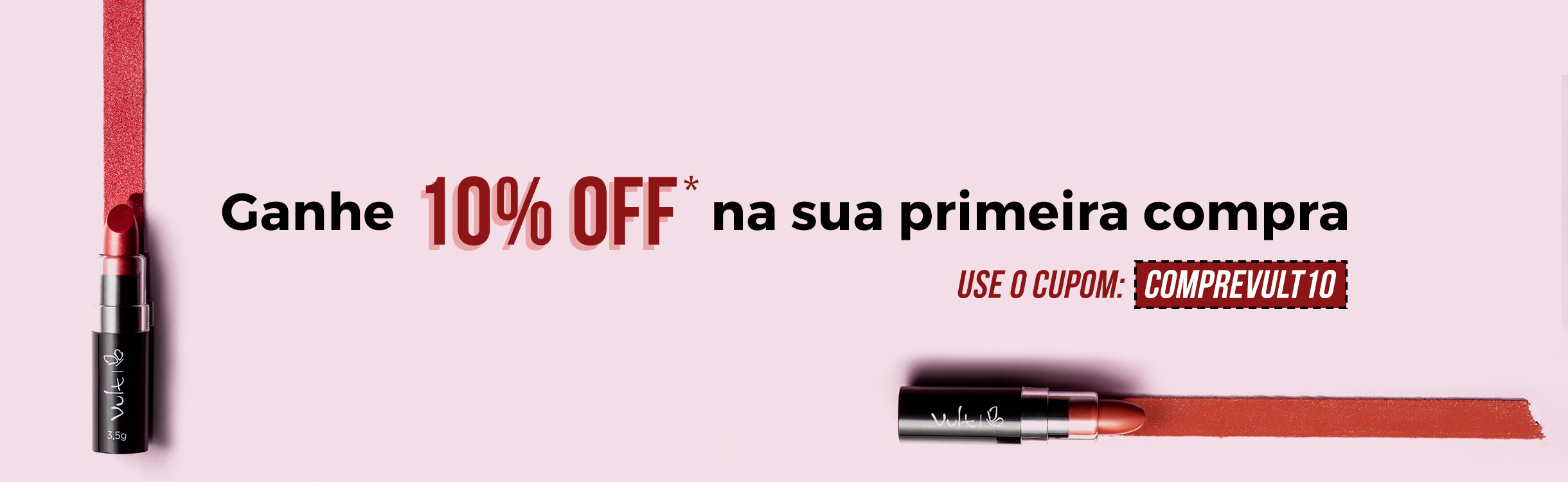 Ganhe 10%OFF Extra na sua primeira compra