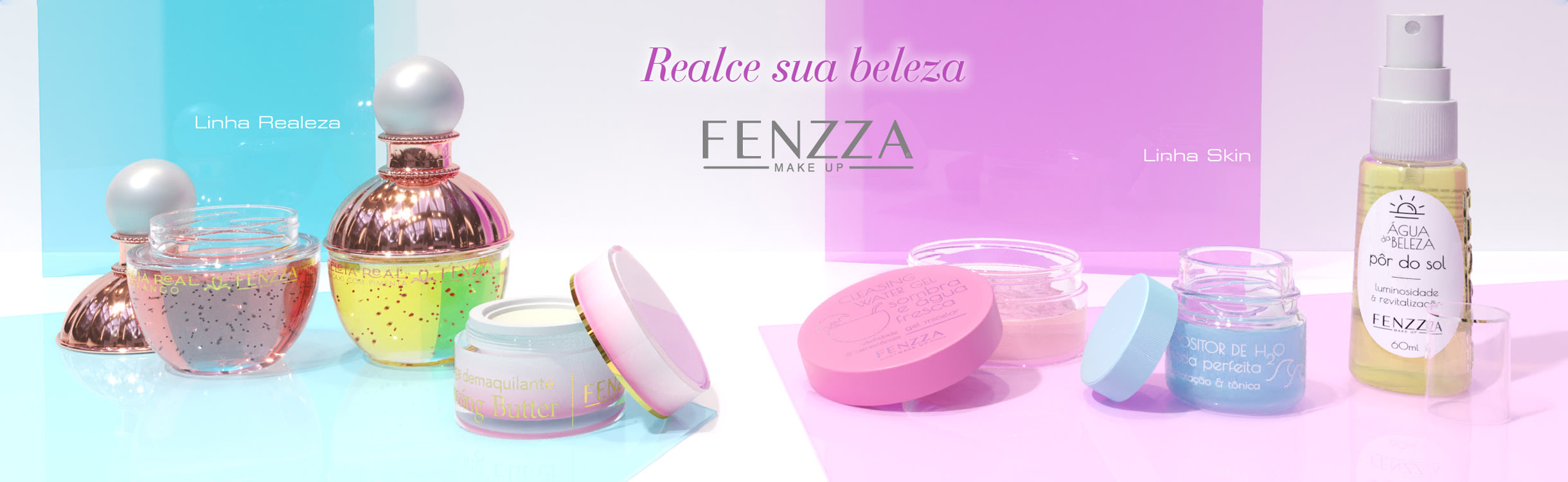 Maquiagem Facial Fenzza Makeup