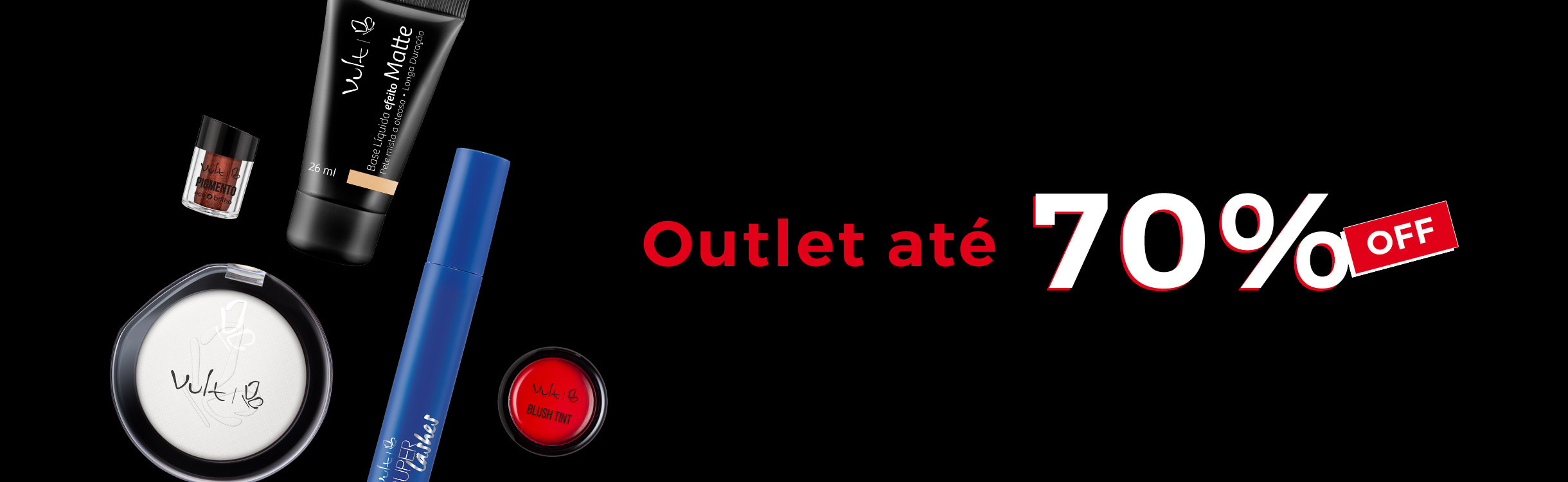 Outlet até 70%OFF