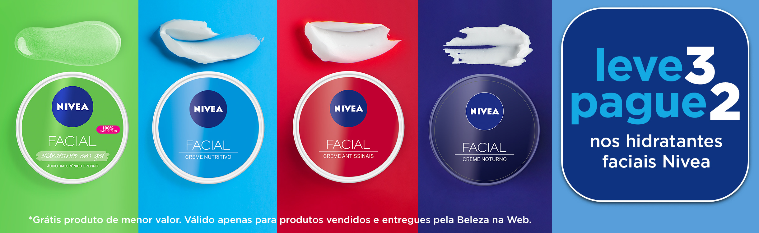 Nivea Potinhos | Leve 3 Pague 2
