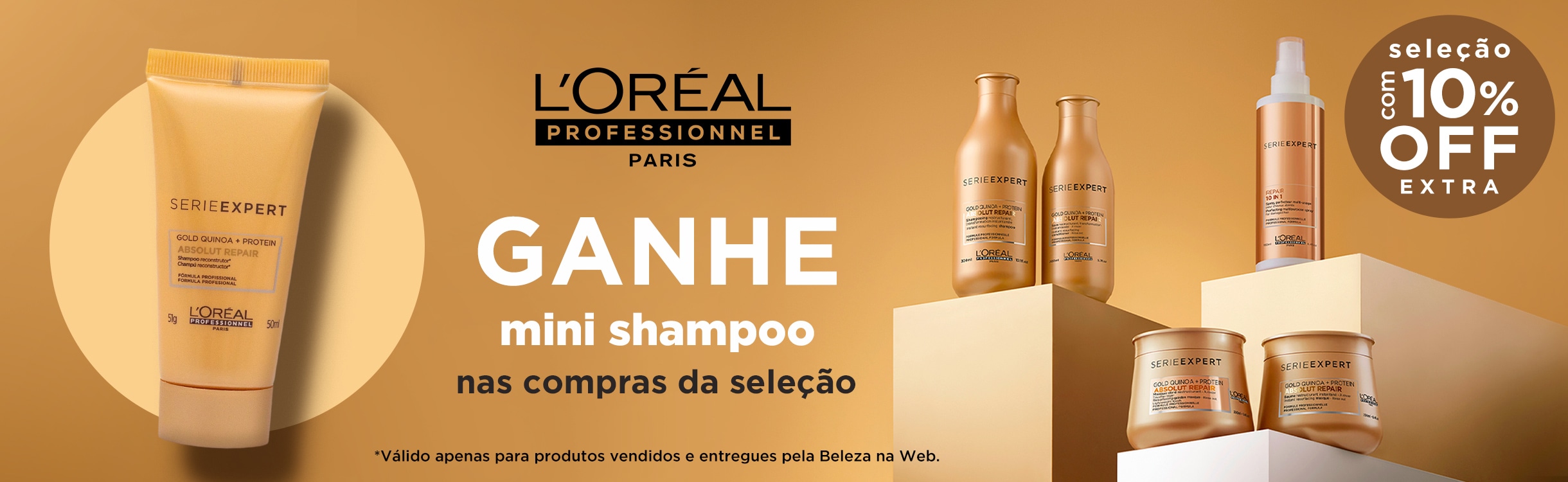 10% OFF Extra em L'oréal Professionnel