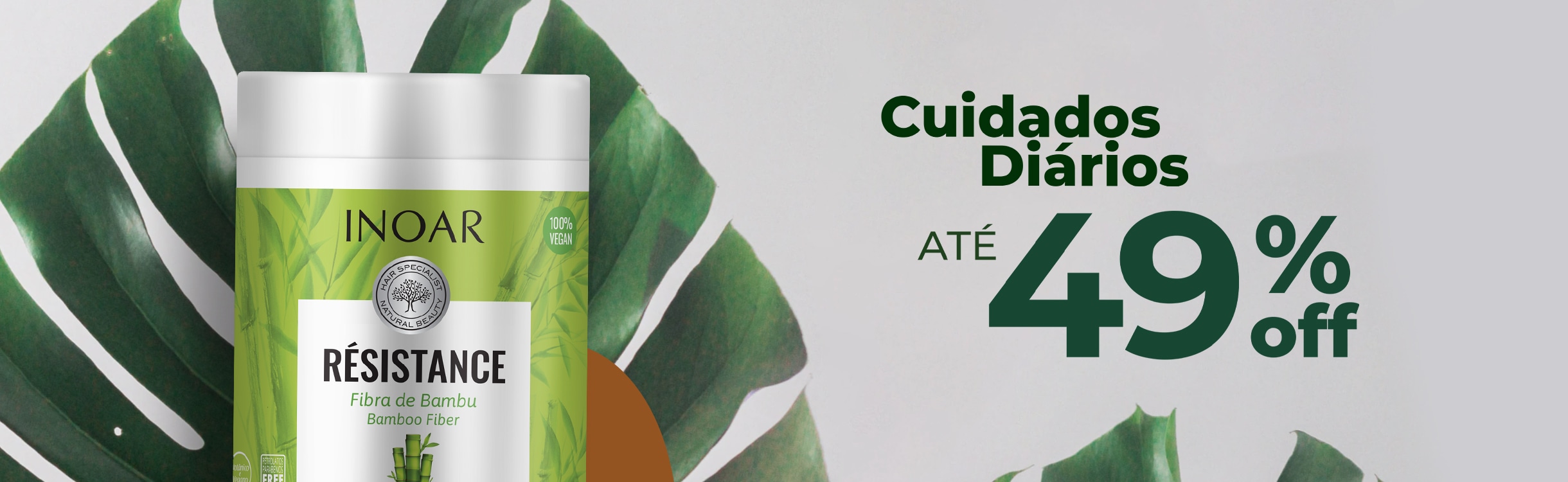 Cuidados diários até 49% OFF