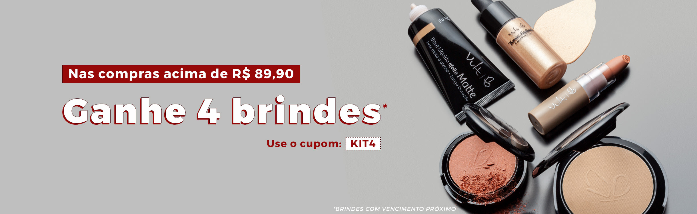 Ganhe um Kit com 4 Presentes!