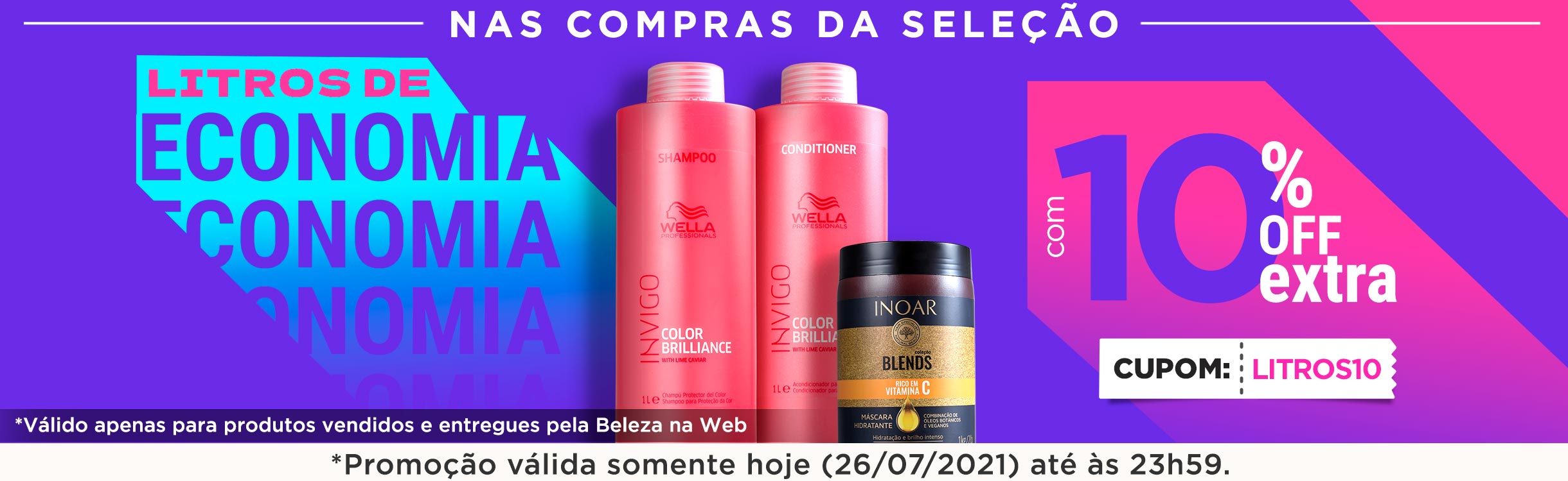 Litros de Economia!