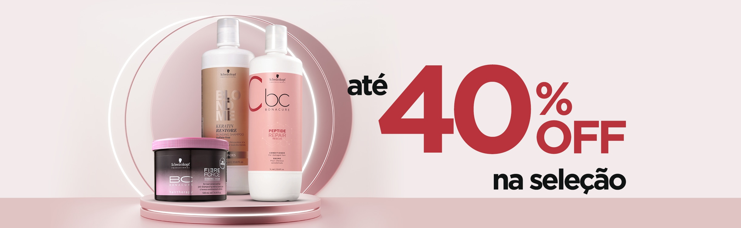 Até 40% OFF na seleção