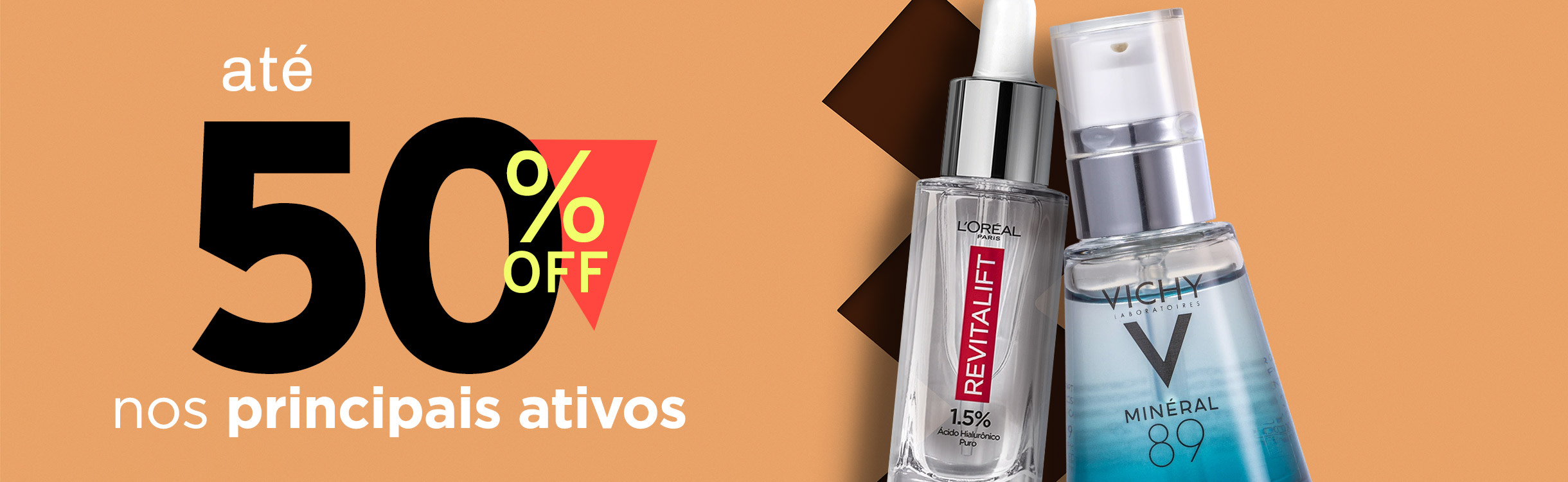 Escolha: Vitamina C, Ácido Hialurônico, Retinol e Muito Mais