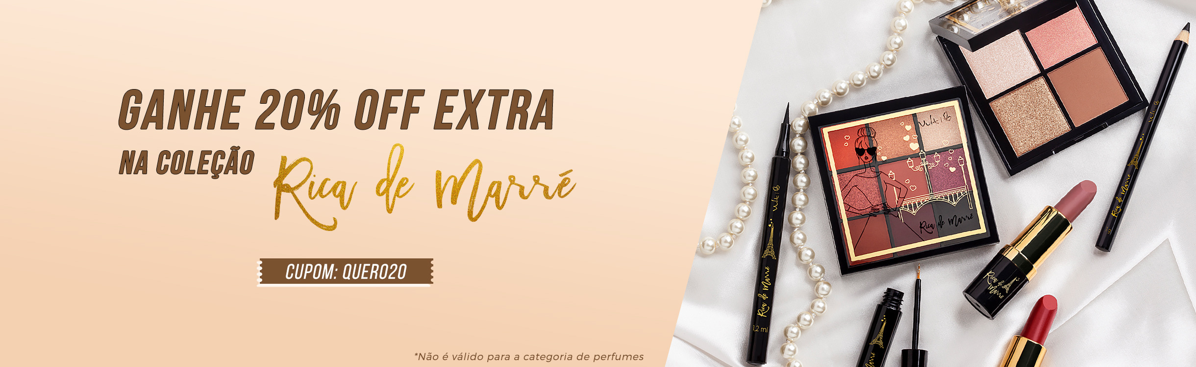 Ganhe 20% de desconto na Coleção Rica de Marré