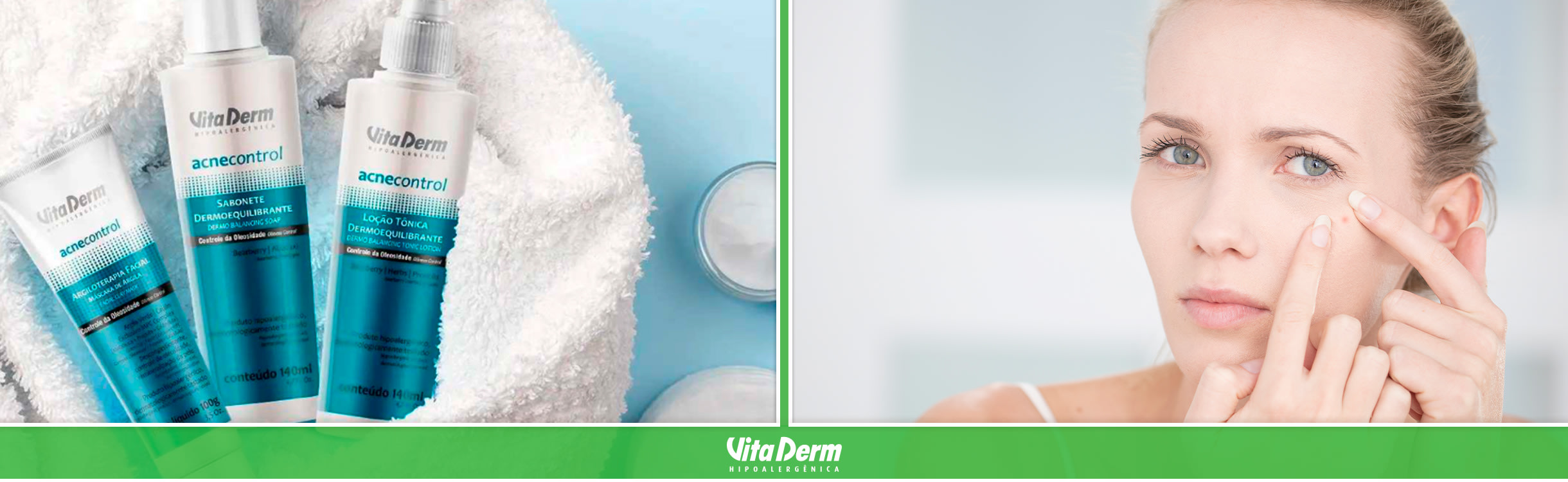 Tratamento Vita Derm para Espinhas e Acne