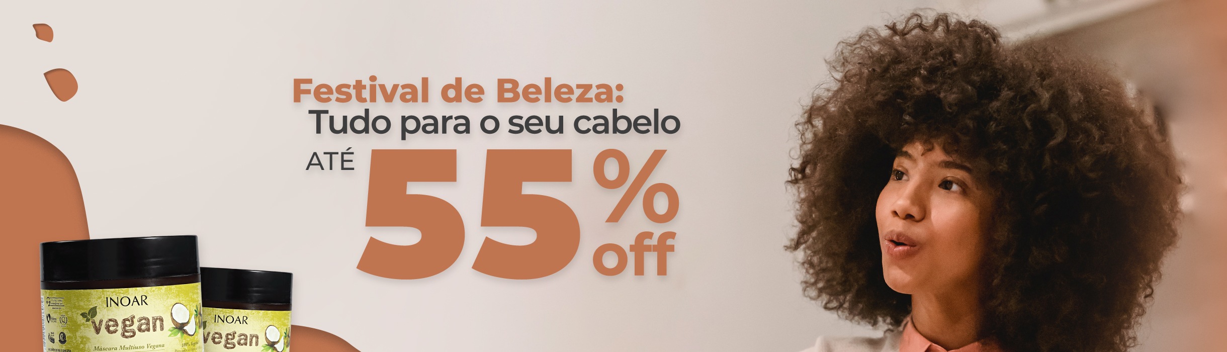 Ofertas de até 55%OFF
