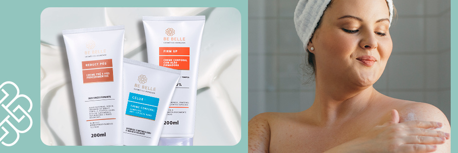 Creme Be Belle para Celulite e Tratamento