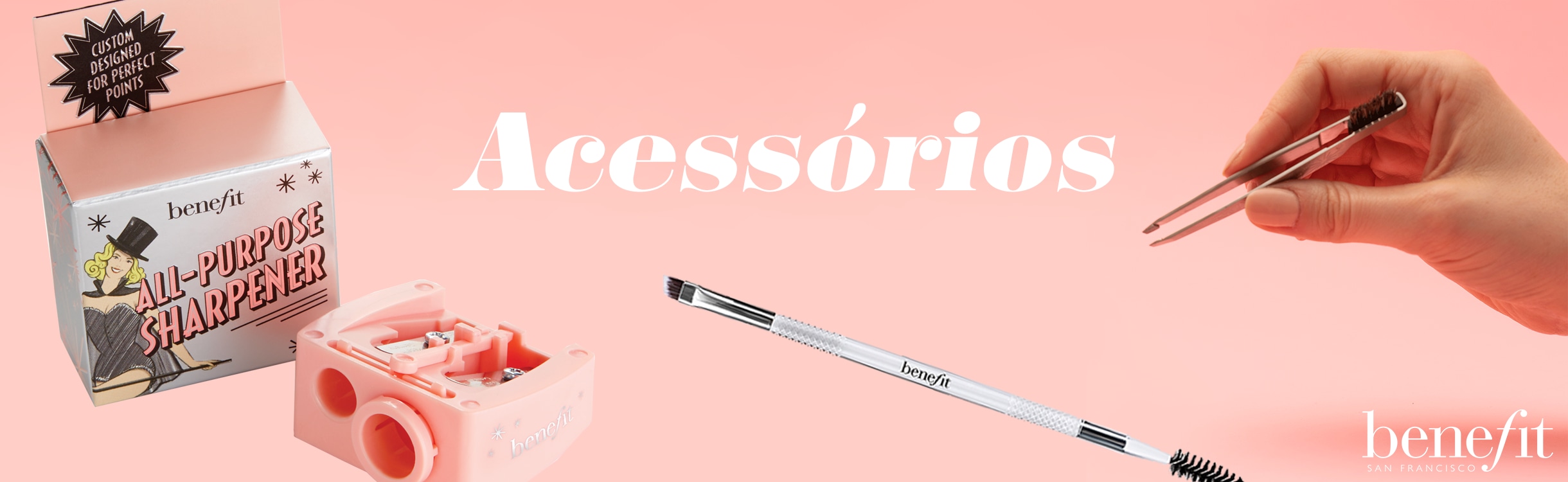 Pinça de Sobrancelha Benefit Cosmetics