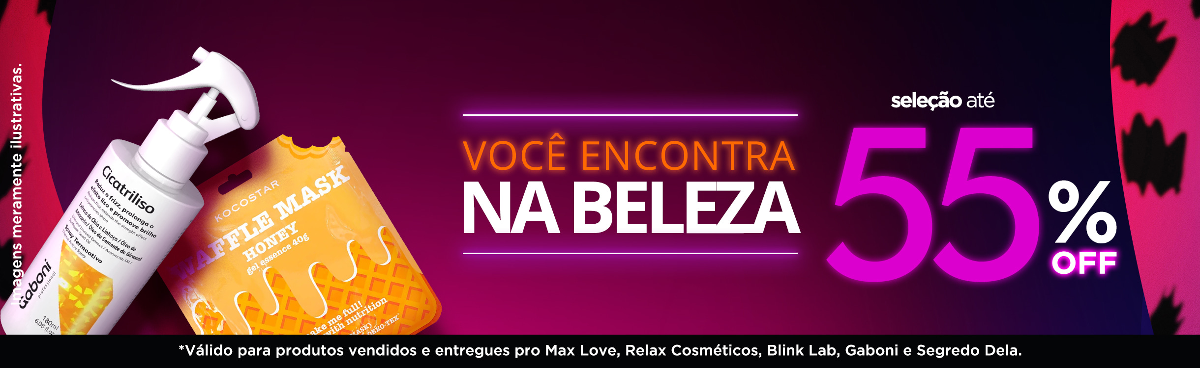 Conheça as novidades que chegaram na Beleza, com até 55% OFF!