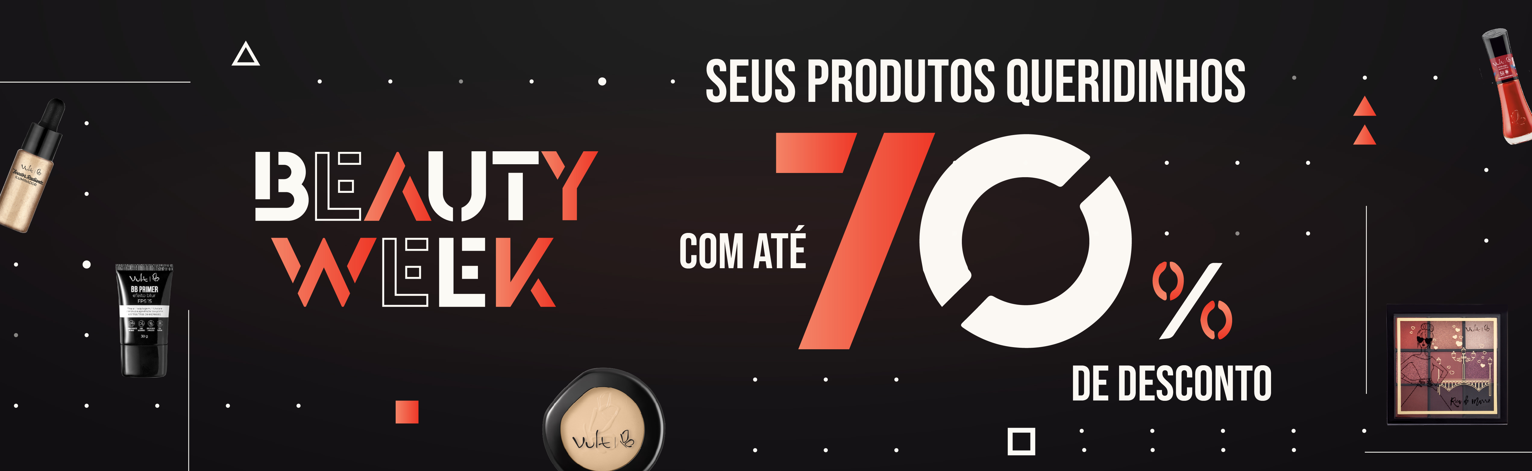 Beauty November - produtos até 70% off