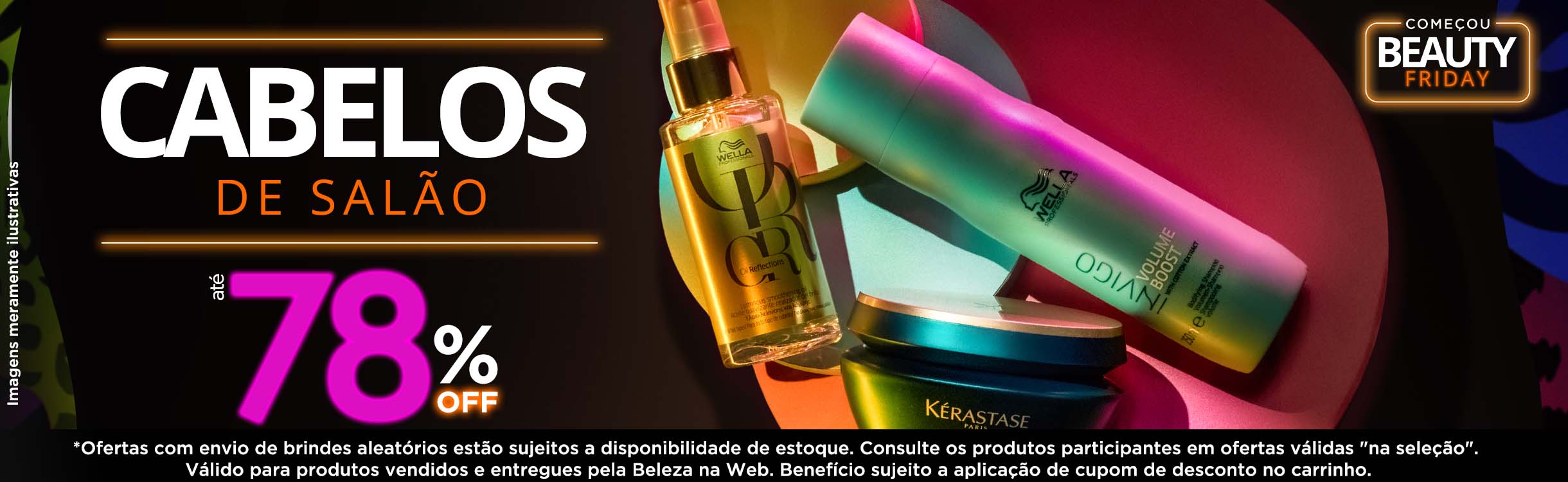 Tratamentos profissionais com desconto na Beauty Week!