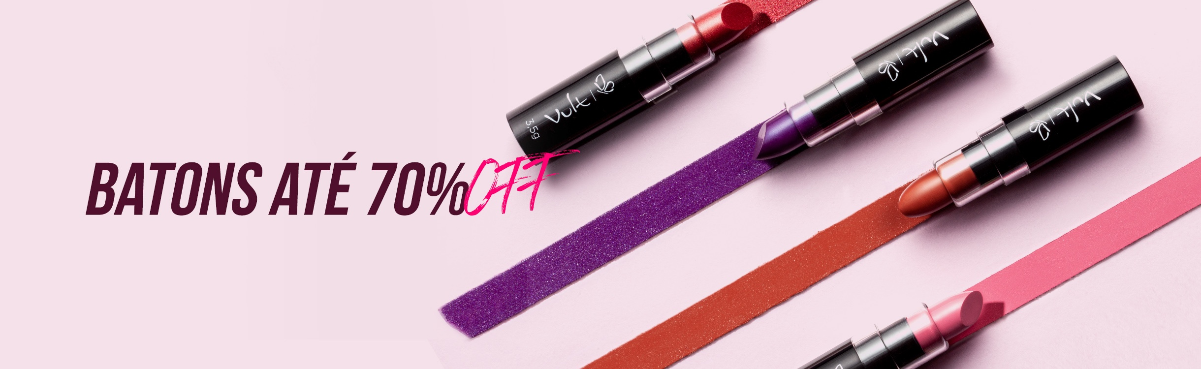 Batons até 70% off