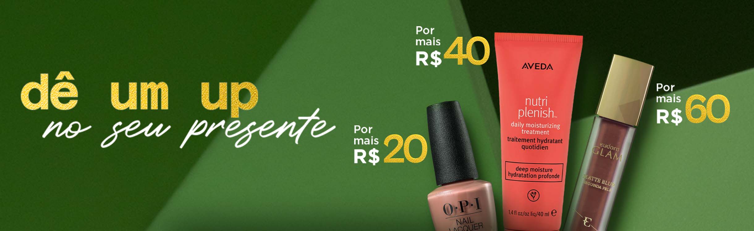 Adicione um complemento ao seu presente!