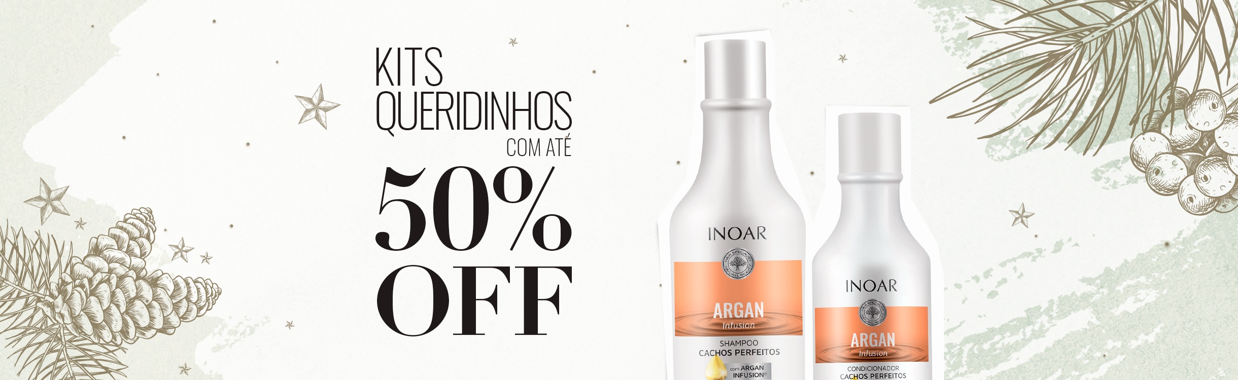 Kits queridinhos com até 50% off para você presentear!
