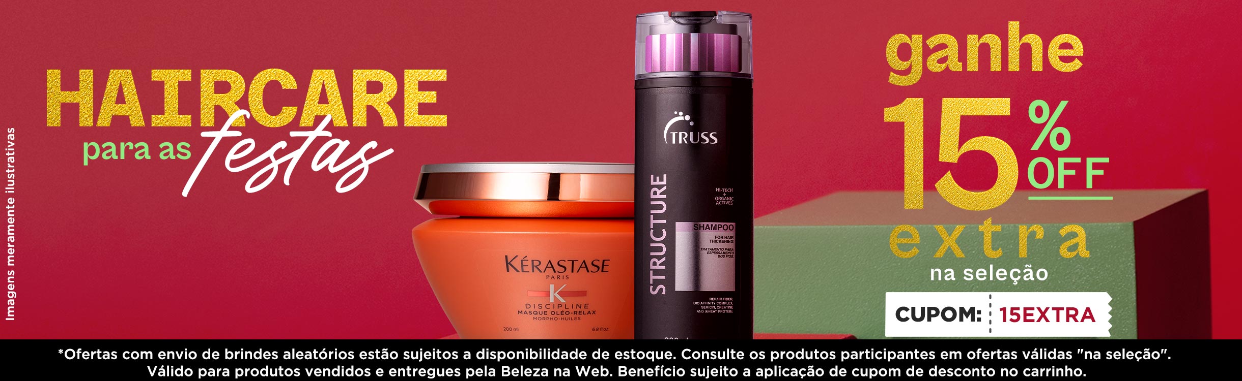 Seu cabelo merece cuidado especial na preparação para as festas!