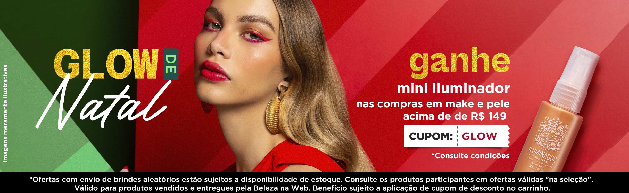 Um look arrasador com brilho de Natal!