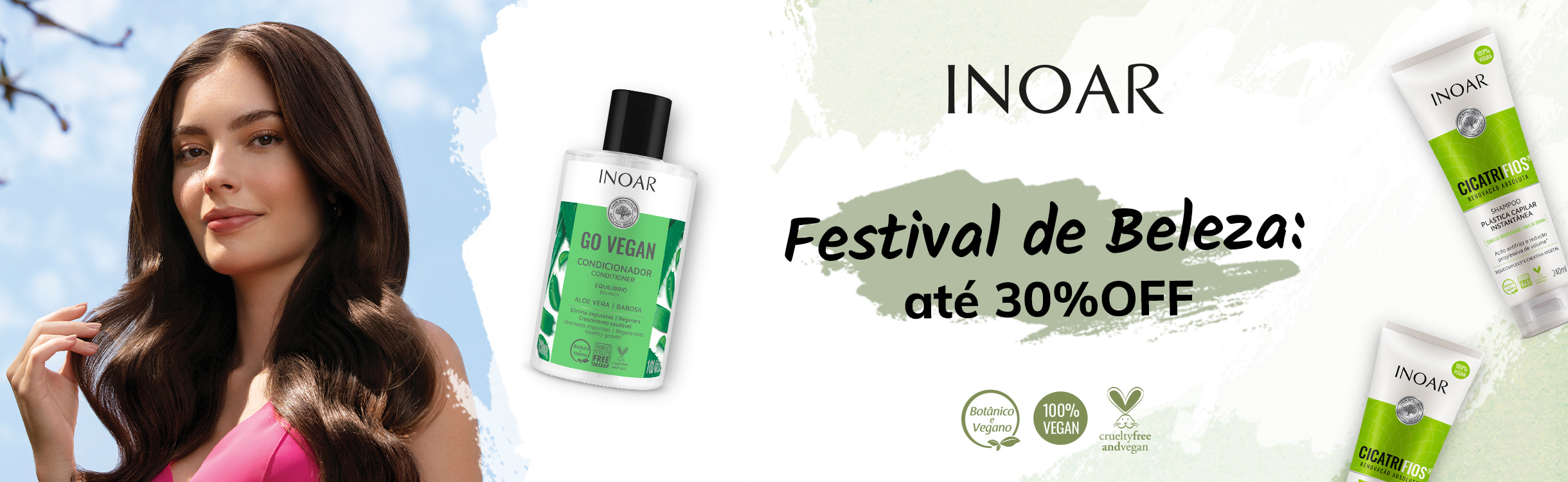 Festival de beleza: produtos incríveis com até 30% off!