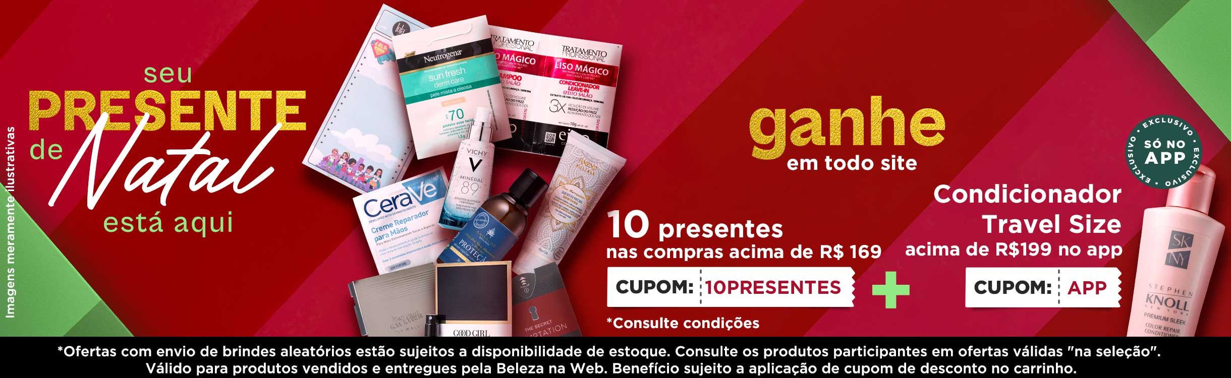 Os melhores presentes para o Natal estão aqui!