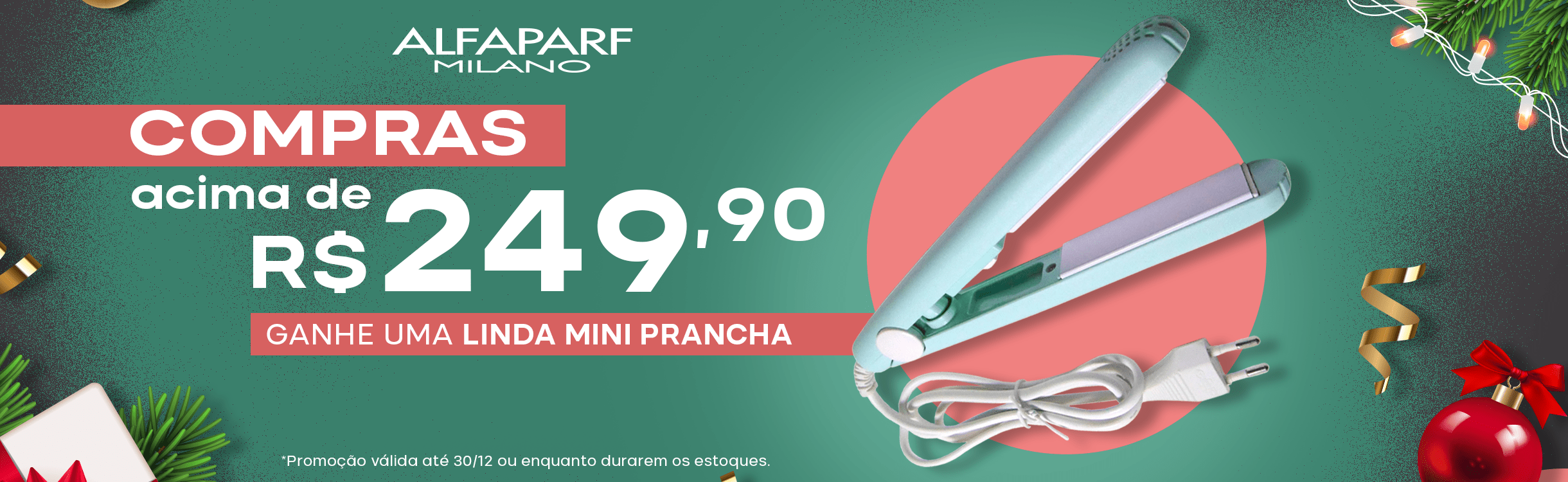 Seleção Alfaparf - ganhe mini prancha!