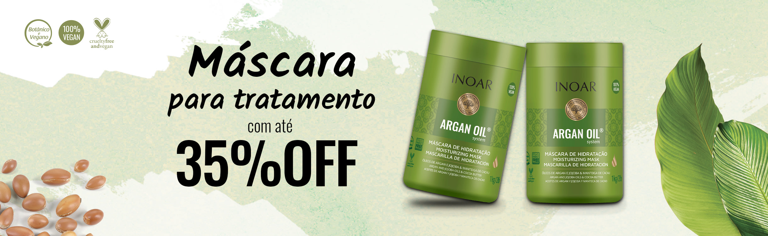 Máscaras para tratamento com até 35% off!