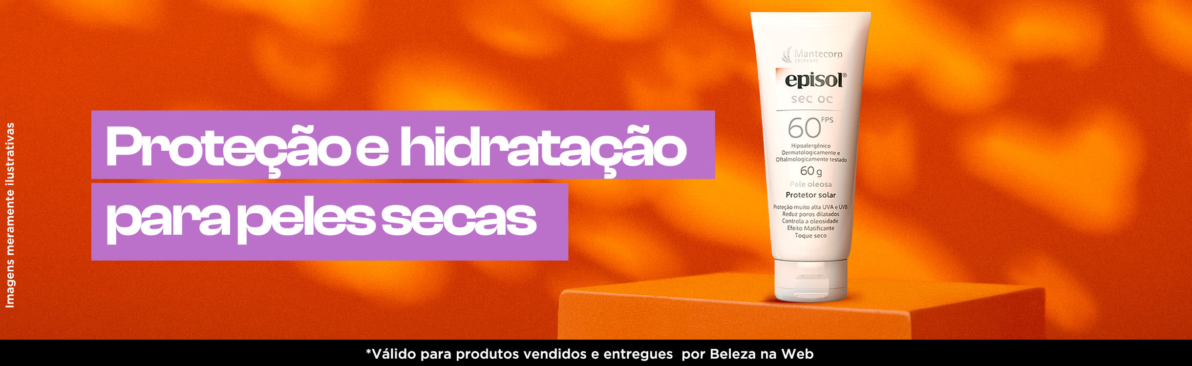 Hidrata enquanto protege dos raios solares!