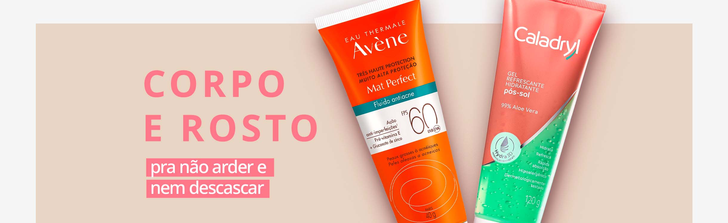 Tata Shop | Para Não Arder, Nem Descascar