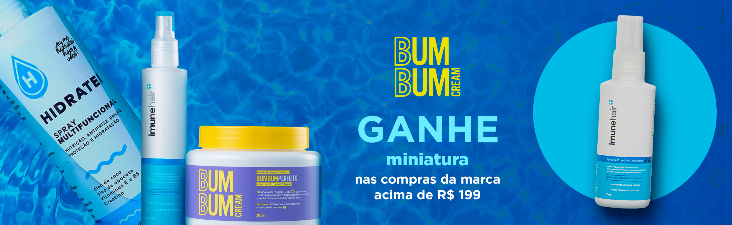 Bumbum Cream, Hidratei & Imunehair
