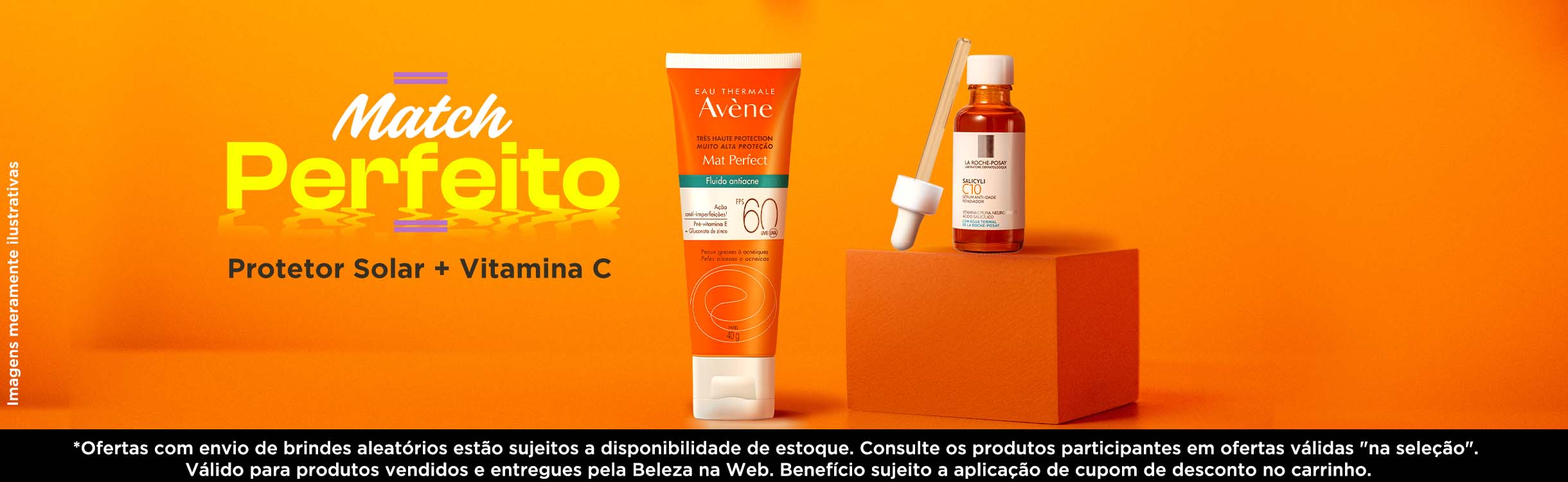 A combinação perfeita para sua pele de Verão.