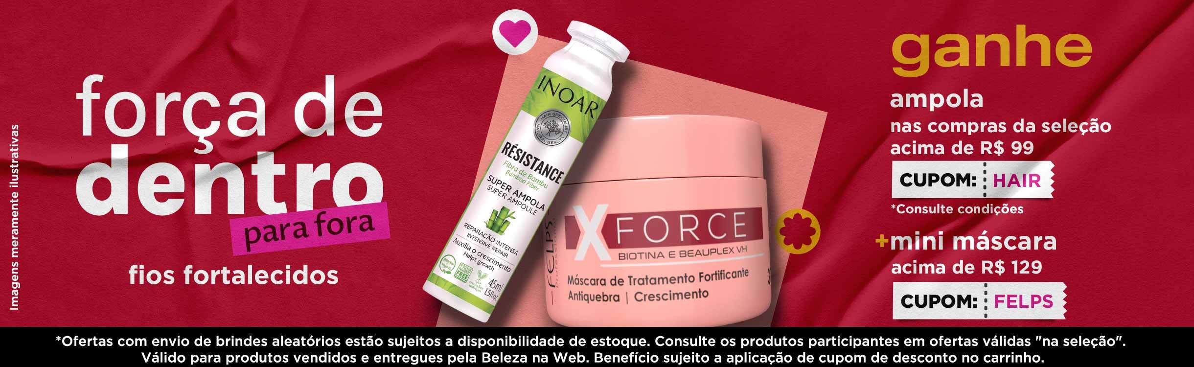 Fortaleça seu cabelo de dentro pra fora!