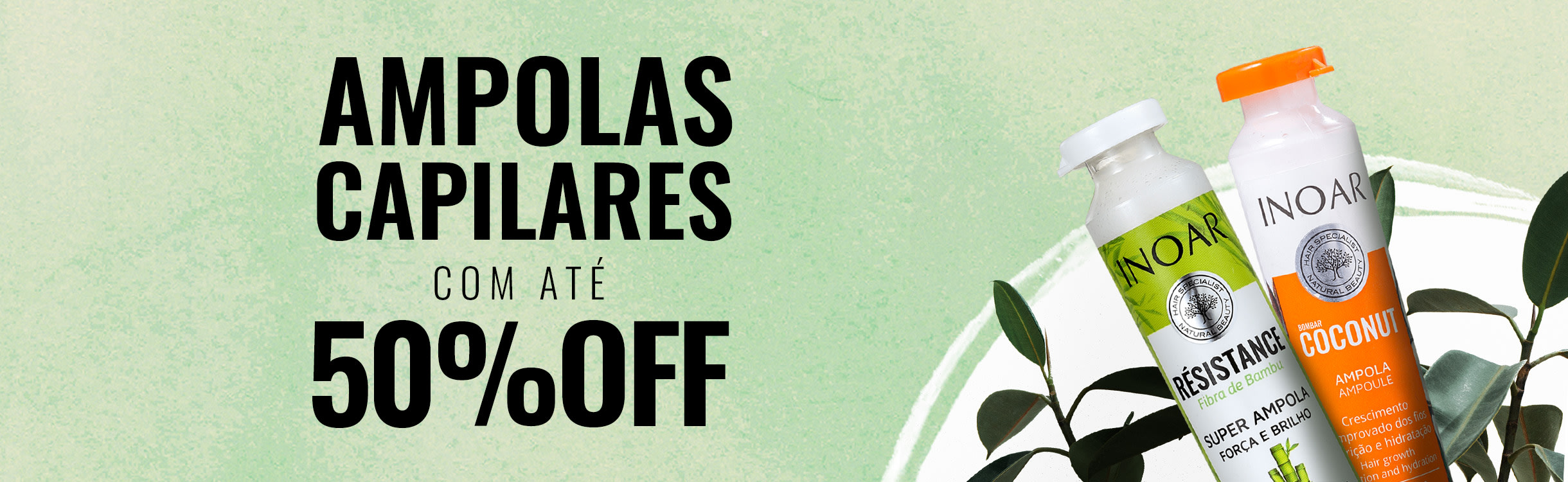 Ampolas capilares com até 50% OFF!