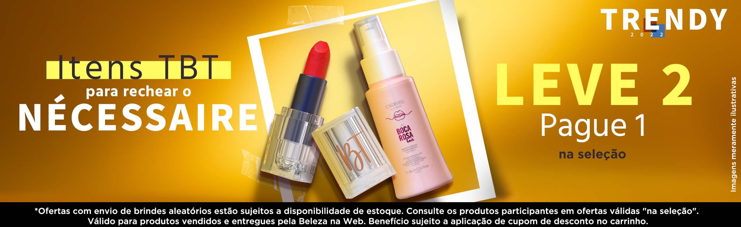 Renove o nécessaire gastando pouco:
