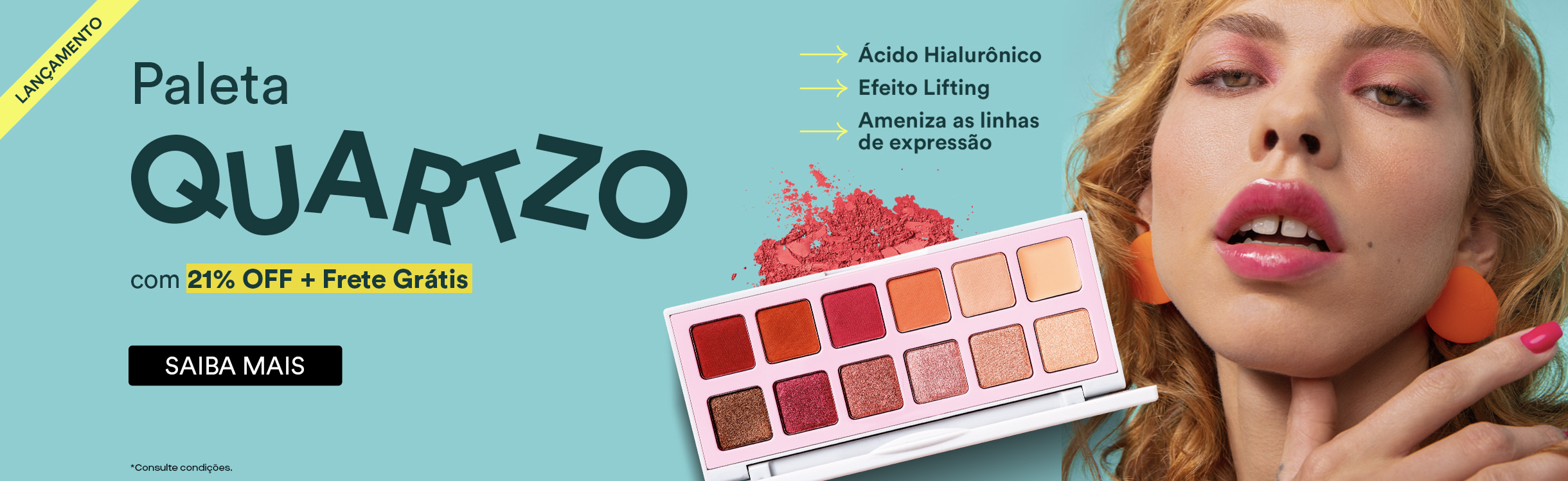 Paleta de Sombras Quartzo