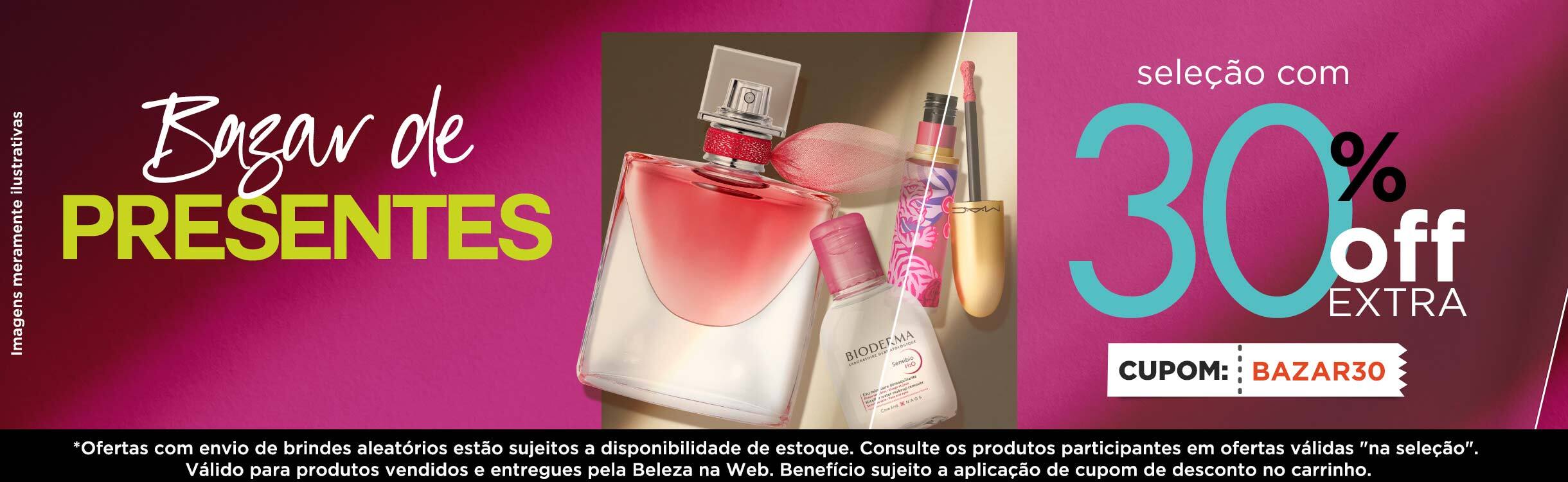 Aproveite o bazar para garantir um presente para você ou sua mãe!