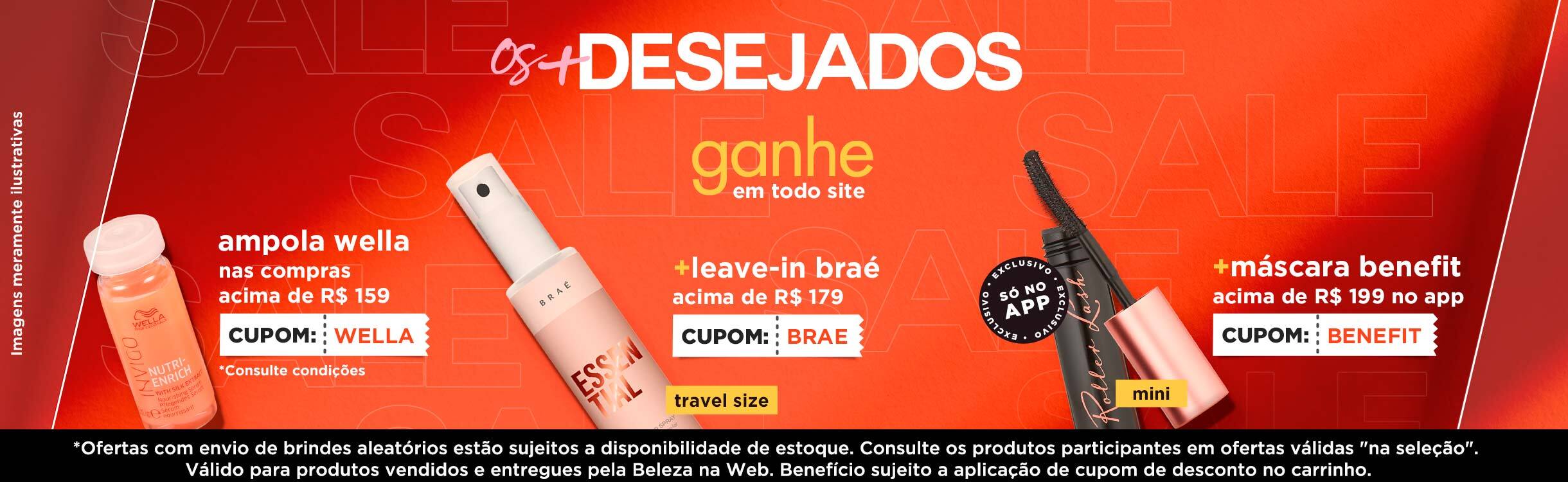Sale da Beleza | Confira as últimas promoções e garanta seu desejo: