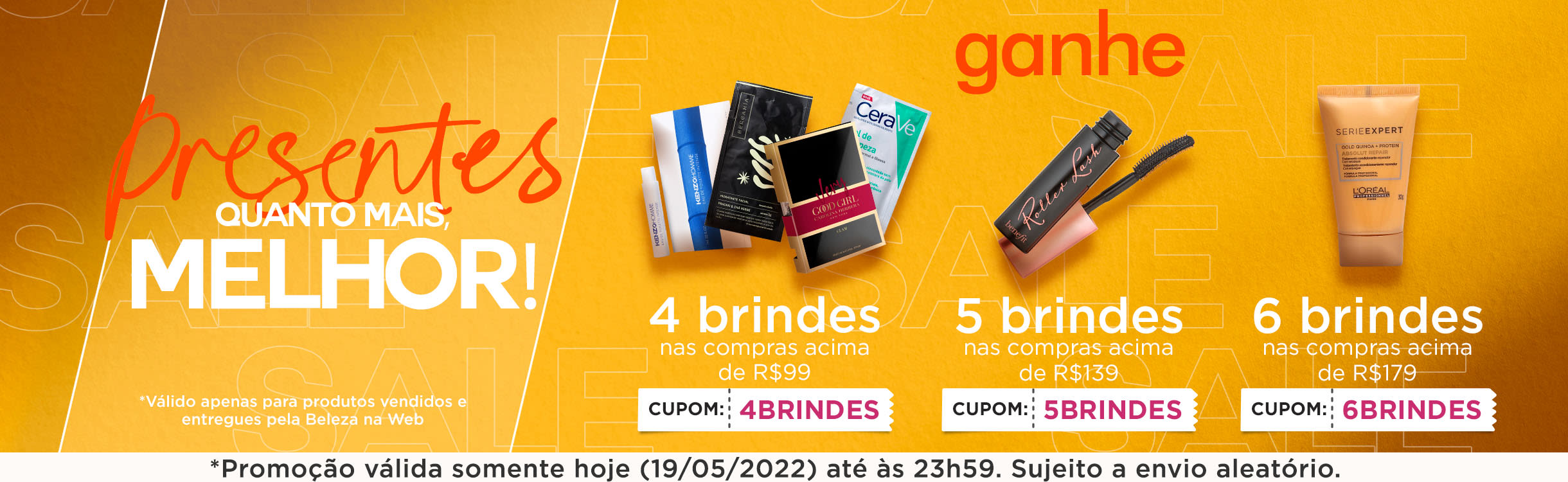 Progressiva de Brindes!